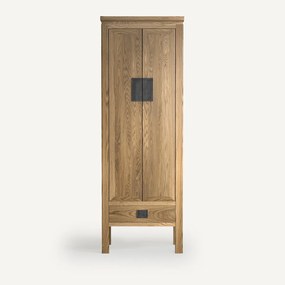 Chinese kast in massief eik, Ling
