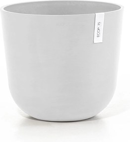 Ecopots bloempot Oslo 35 - Rond - Pure White - Diameter 35 x H30,5 cm