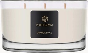 Handgemaakte 3-lonts geurkaars Orange Spice (sinaasappel, anijs, vanille)