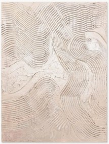 Handgeschilderd canvas Art Metallic Rose