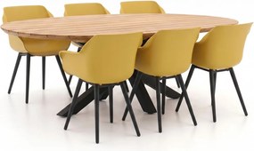 Diningset Hartman | 6 personen | Tuinset teakhout | 7-delig | Kees Smit Tuinmeubelen