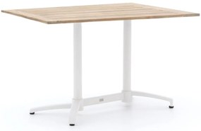 + 10% kassakorting | Inklapbare tafel Bellagio | Rechthoekig | Tuintafel Teakhout | 140x80cm | 4 personen | Kees Smit Tuinmeubelen