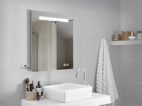 FOCCO Lina LED spiegel 60x80 met usb aansluitingen en spiegelverwarming