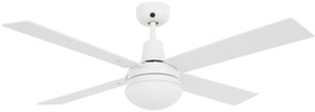 Beacon Quest II Indoor Plafondventilator 122CM Wit (Met Omkeerbare Bladen)