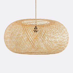 Hanglamp in bamboe Ø65 cm, Ezia