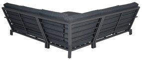 Garden Impressions Coba loungeset 5-delig donker grijs