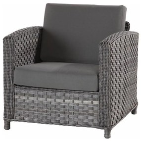 4 Seasons Outdoor Lodge Duet loungestoel charcoal SALE  Loungestoel    antraciet weerbestendig