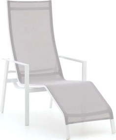 Lounge tuinstoel | Bellagio Stradale | Textileen | Wit | Kees Smit Tuinmeubelen