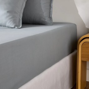 Hoeslaken van perkal katoen, 80 draden, 35 cm kop, Scenario