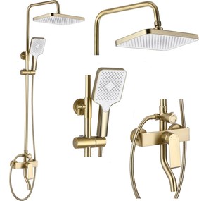 Doucheset REA Hass Gold Brush