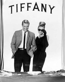 Foto George Peppard And Audrey Hepburn, Breakfast At Tiffany'S 1961 Directed By Blake Edwards