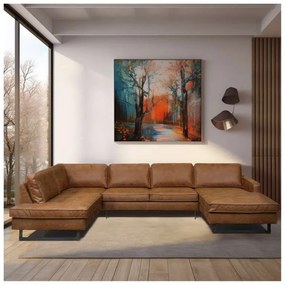 U-bank - Riverdance - links - leer Colorado cognac 03