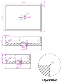 Fontana White Travertin warm eiken wastafelmeubel 120cm met toppaneel en rechthoekige waskommen