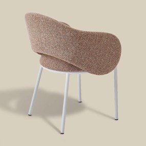 Moderne Stoel Terra Met Ronde Rugleuning
