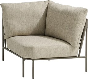 Taste by 4 Seasons Campo hoek-loungebank Terre Loungestoel   bruin weerbestendig