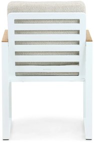 Tuinstoel Aluminium Wit Lifestyle Garden Furniture Faro
