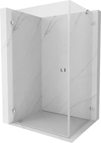 Mexen Lunar-B draaideur douchecabine links 85 x 80 cm, transparant, chroom - 832-085-080-01-00-L