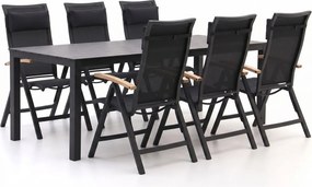 + 15% kassakorting | Diningset Bellagio | 6 personen | Tuinset aluminium | 7-delig | Kees Smit Tuinmeubelen