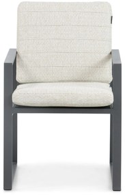Tuinstoel Aluminium Grijs-antraciet Lifestyle Garden Furniture Nuno