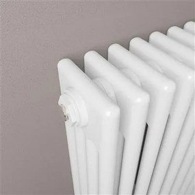 Eastbrook Rivassa 4 koloms radiator 45x60cm staal 1796W wit glans