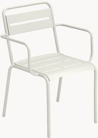 Stapelbare tuinstoelen Star met armleuningen, 2-delig