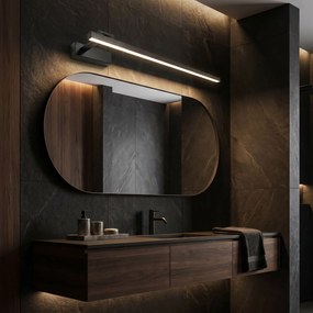 Badkamer LED-wandlamp SWE036-1W 80cm BLACK