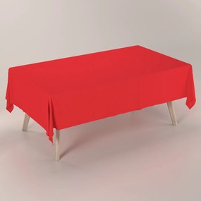 Dekoria Rechthoekig tafelkleed, rood, 130 x 130 cm