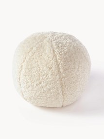 Rond decoratief teddy kussen Dotty