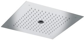 Hotbath Mate M148 inbouw hoofddouche vierkant 38cm geborsteld messing PVD