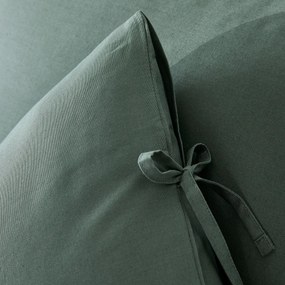 Effen kussensloop te strikken in katoen , Scenario