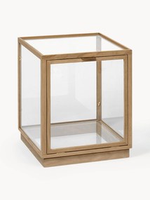 Vitrine Miru van eikenhout