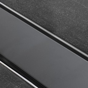 Easydrain Zero-6 Rooster Douchegoot 80 cm Black