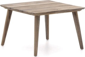 Loungetafel ROUGH | Vierkant | Tuintafel Teakhout | 60x60cm | Kees Smit Tuinmeubelen