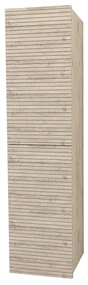 Sanigoods Maisy kolomkast ribbelfront 160cm eiken