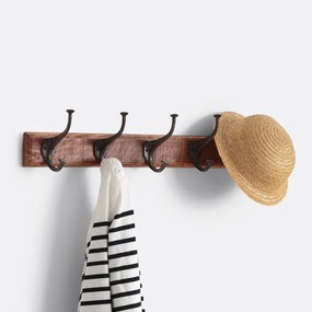 Wandkapstok 5 dubbele haken, Anet