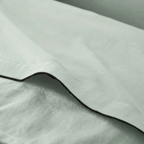 Dekbedovertrek in gewassen satijnkatoen, Victor, effen