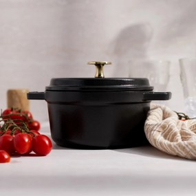Staub La Cocotte Cocotte 16 cm / 1,25 l, Rond, Zwart - La Cocotte - Staub