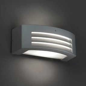 Moderne wandlamp grijs IP44 - Hurricane 1
