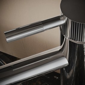 Saniclear Highriser Stripes wastafelkraan chroom