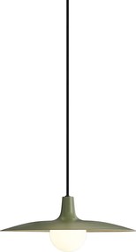 Retro hanglamp groen voor railsysteem 1-fase - Slimline Panzi