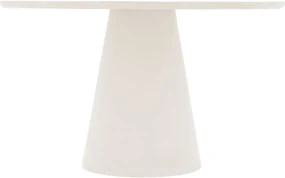 Goossens Eettafel Stone, Rond 130 x 130 cm