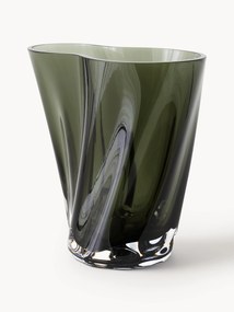 Mondgeblazen glazen vaas Aer, H 19 cm