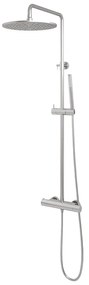 Brauer Brushed Edition opbouw regendoucheset met staafhanddouche en hoofddouche 30cm RVS geborsteld PVD