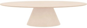 Goossens Eettafel Stone, Ovaal 300 x 120 cm
