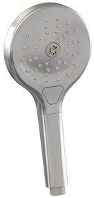Brauer Stripe opbouw regendouche met 25cm hoofddouche en 3 standen handdouche RVS geborsteld PVD