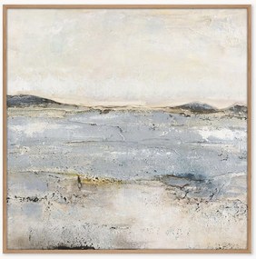 Handbeschilderde ingelijste canvasdoek Trace of Nature