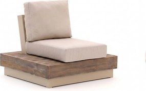 Lounge tuinstoel | Bellagio  Pilago | Teakhout | Taupe | Kees Smit Tuinmeubelen