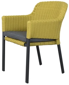Hartman Cairo tuinstoel xerix - yellow - inclusief kussen