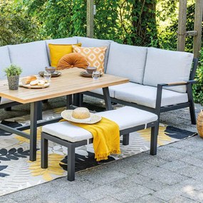 Garden Impressions Lissabon sportbank 120x45 cm - valley sand