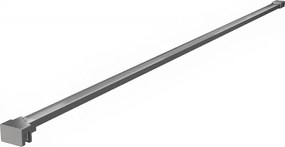 Mexen eenvoudige steun voor douchewand 6-8 mm, gunmetal - 800-01-95